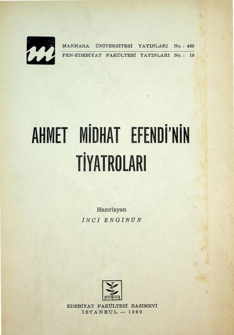 Ahmet Mithat Efendi'nin Tiyatroları